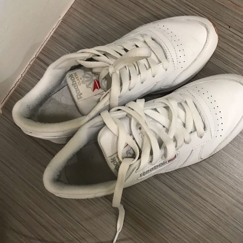 White Reebok Classic Women’s